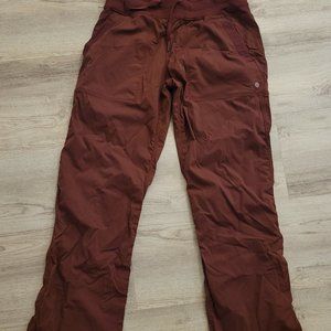Lululemon Dance Studio pants WINE color *unlined